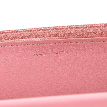 Chanel Lambskin Quilted Crossing Wallet on Chain WOC Pink 7 of 10
