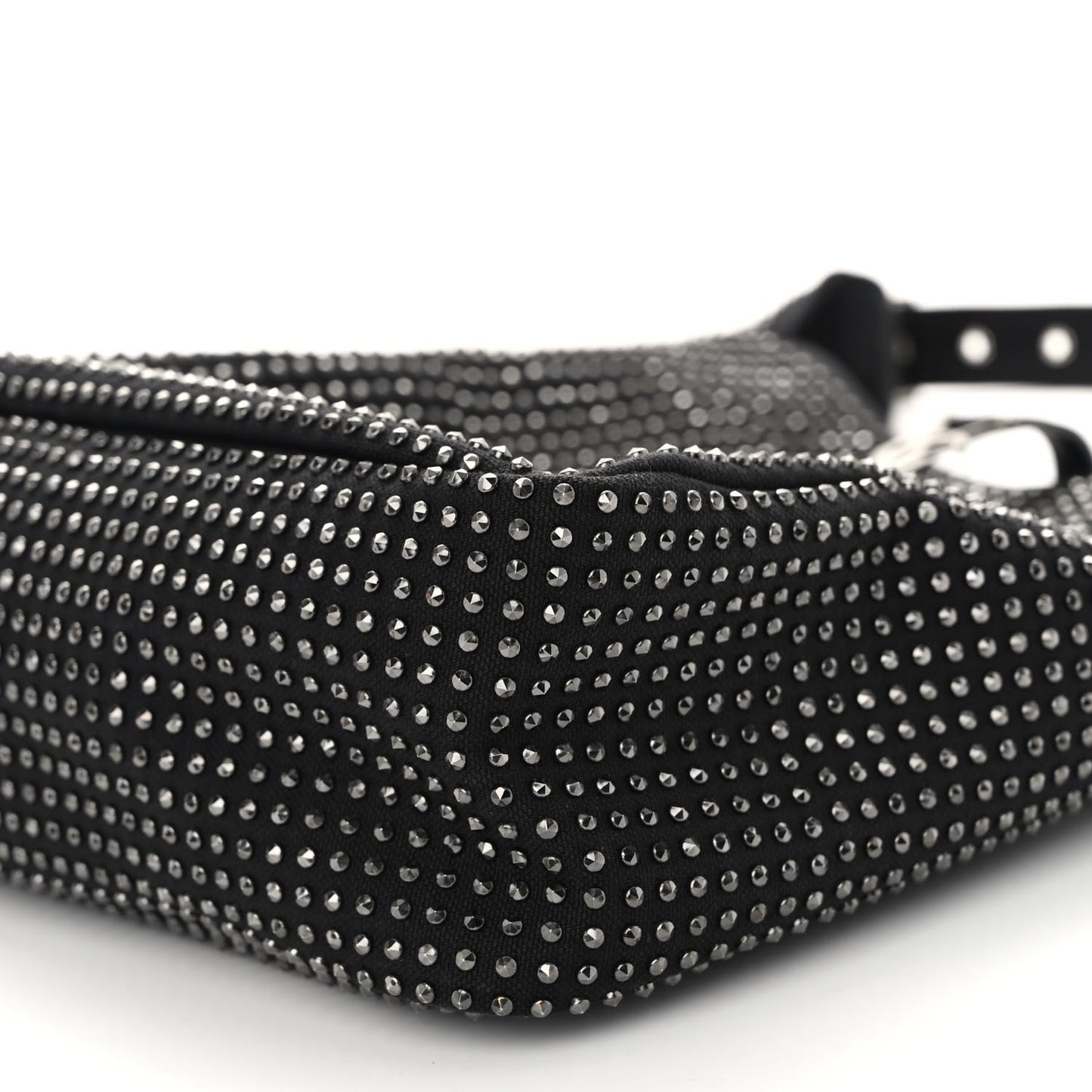 Cotton Studded Le 5 A 7 Soft Hobo Black