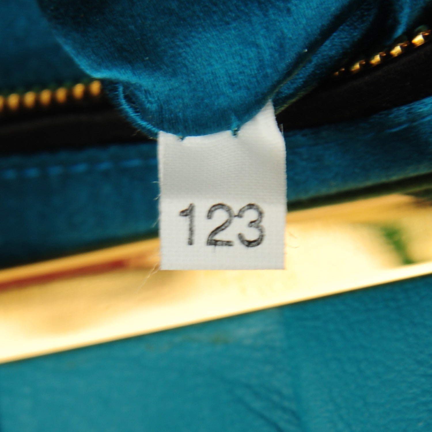 Prada Nappa Clutch Turchese 7 of 9