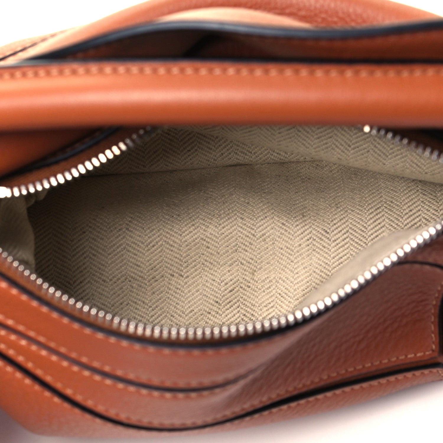 Loewe Calfskin Mini Puzzle Bag Tan 6 of 9