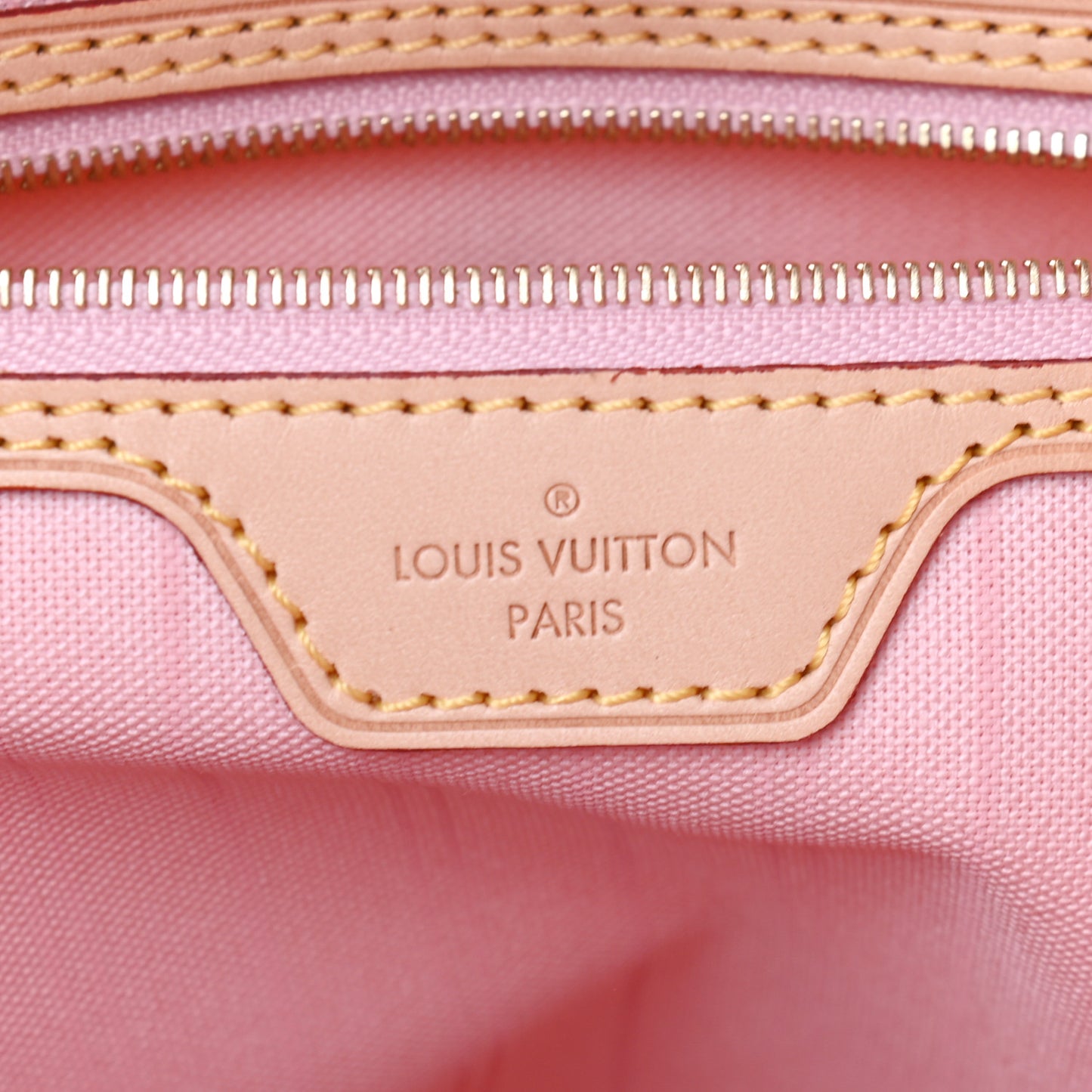 Damier Azur Delightful MM Rose Ballerine