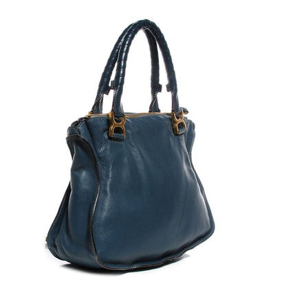 Chloe Calfskin Medium Marcie Satchel Overseas 3 of 9
