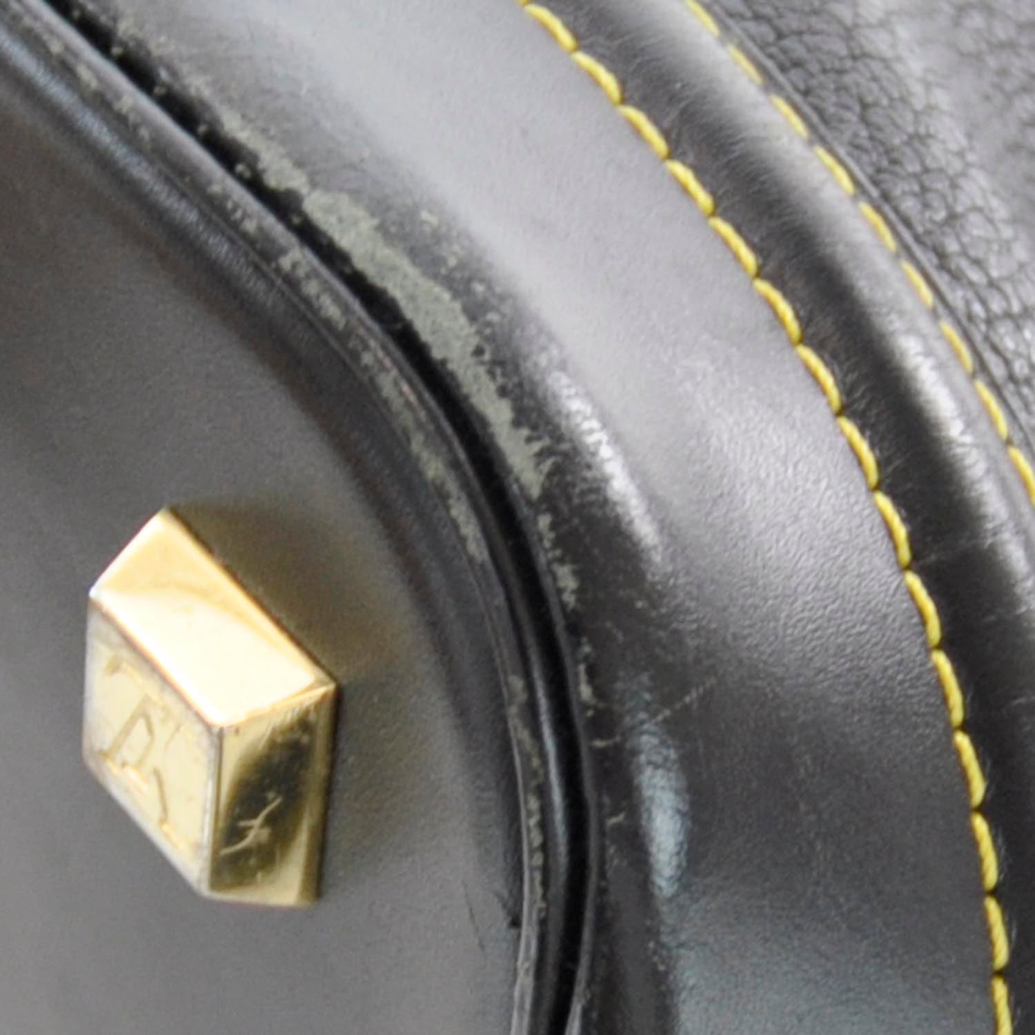 Louis Vuitton Suhali Lockit MM Black 7 of 11