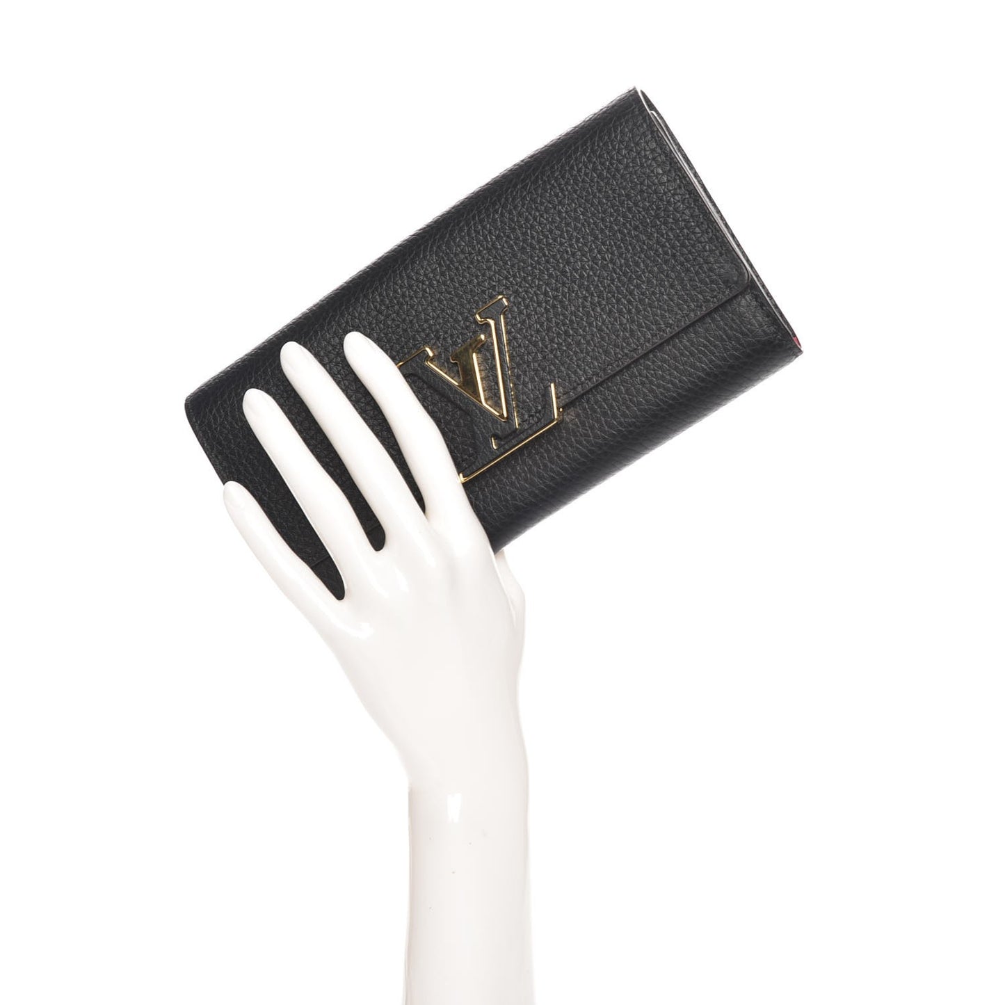 Taurillon Capucines Wallet Black