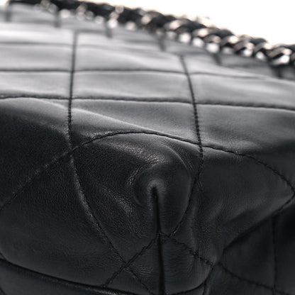 Chanel Calfskin Quilted In The Business Flap Bag Black 10 of 12