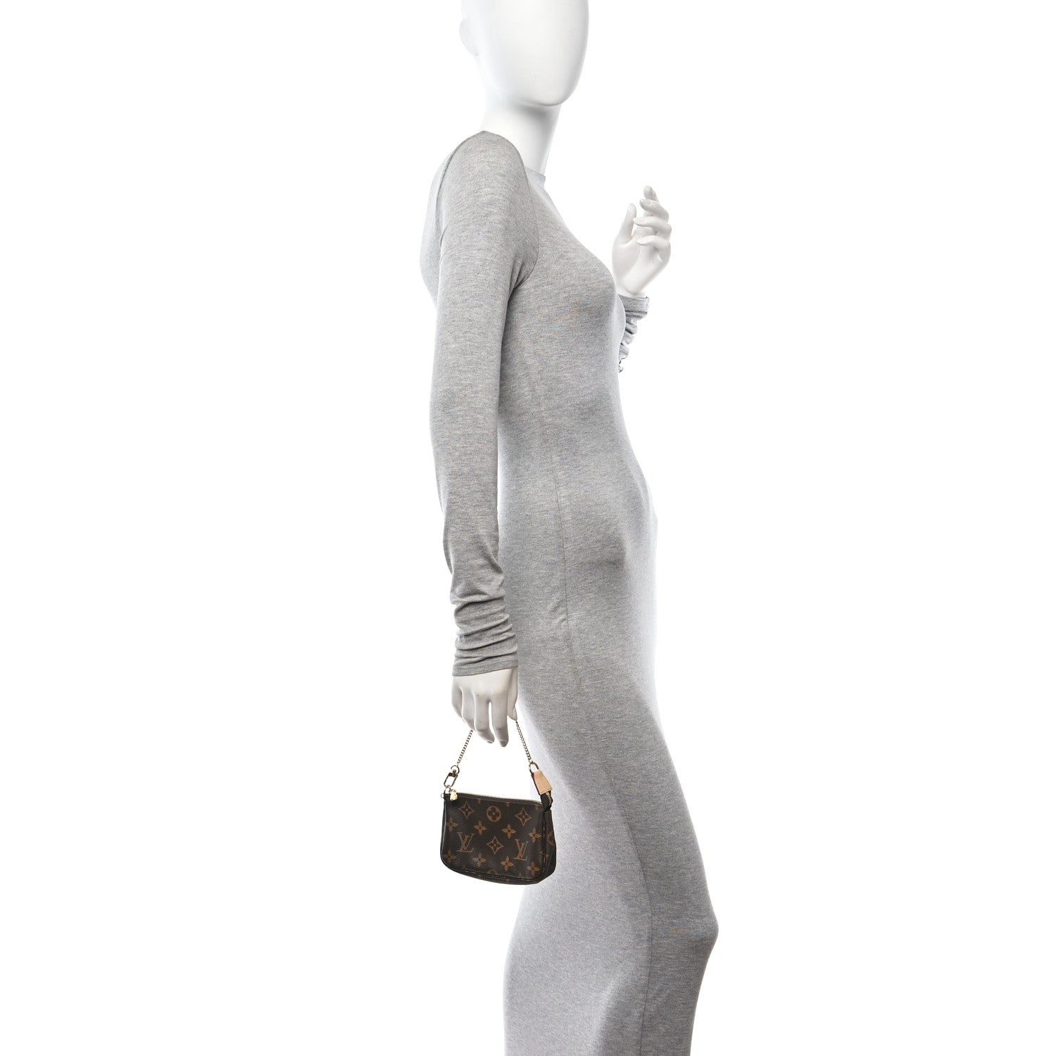 Louis Vuitton Monogram Mini Pochette Accessories 2 of 9