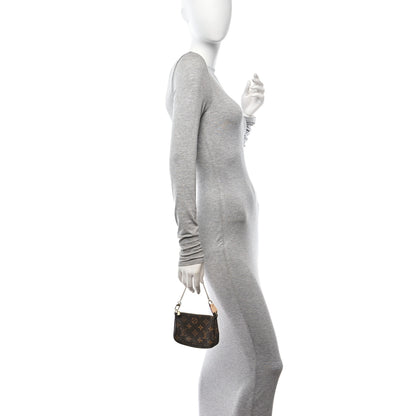 Louis Vuitton Monogram Mini Pochette Accessories 2 of 9