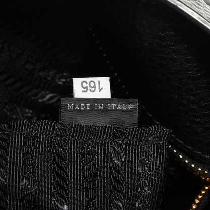Prada Vitello Daino Hobo Nero Black 8 of 10