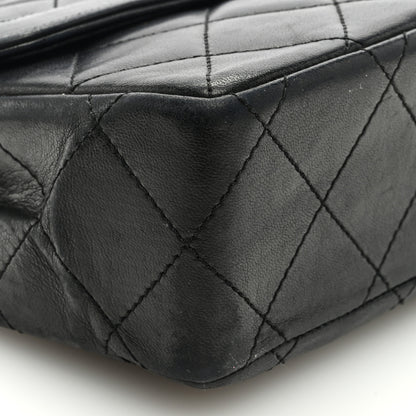 Chanel Lambskin Quilted Small Double Flap Black 9 of 11