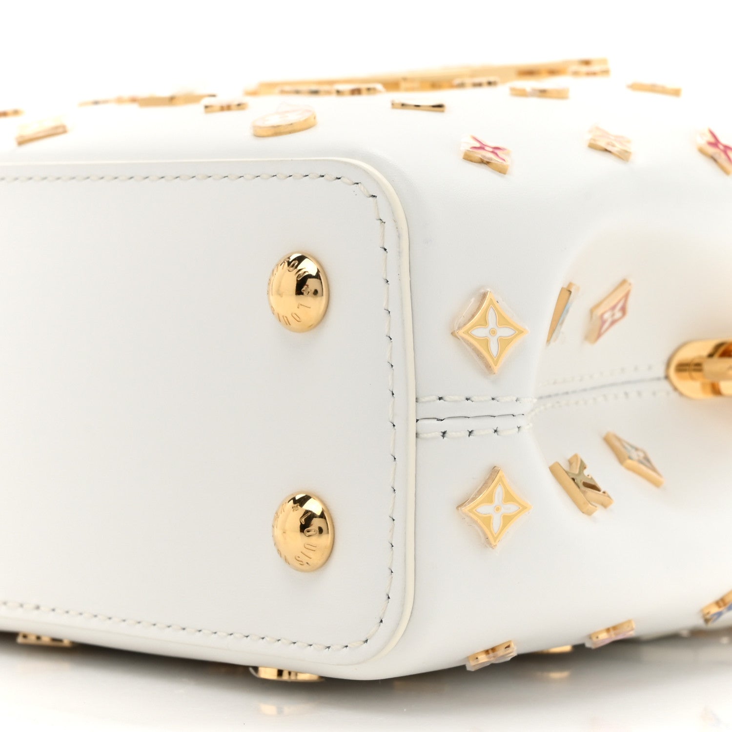 Louis Vuitton LV X TM Cowhide Mini Capucines Multicolor 9 of 13