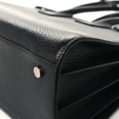 Saint Laurent Grained Calfskin Small Sac De Jour Black 13 of 15