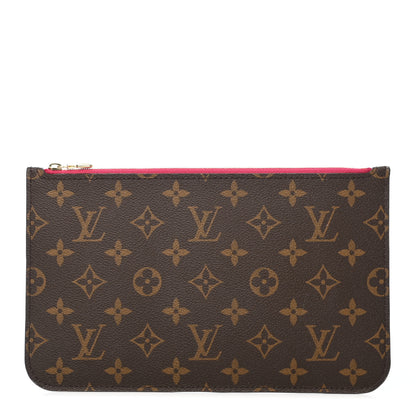 Louis Vuitton Monogram Neverfull MM GM Pochette Pivoine 1 of 8