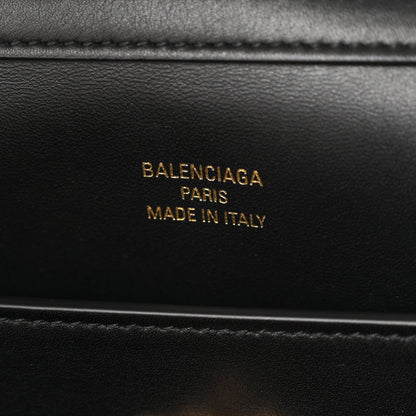 Balenciaga Smooth Calfskin Large Rodeo Top Handle Handbag Black 6 of 10