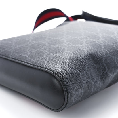 Gucci GG Supreme Monogram Night Courrier Flat Messenger Bag Black Multicolor 13 of 14