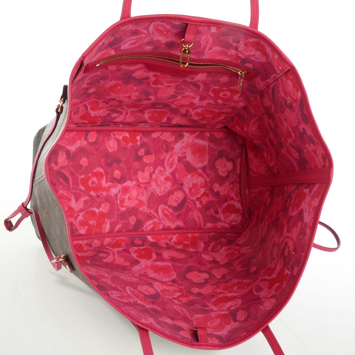 Louis Vuitton Monogram Articles de Voyage Ikat Neverfull GM Rose Indien 5 of 7