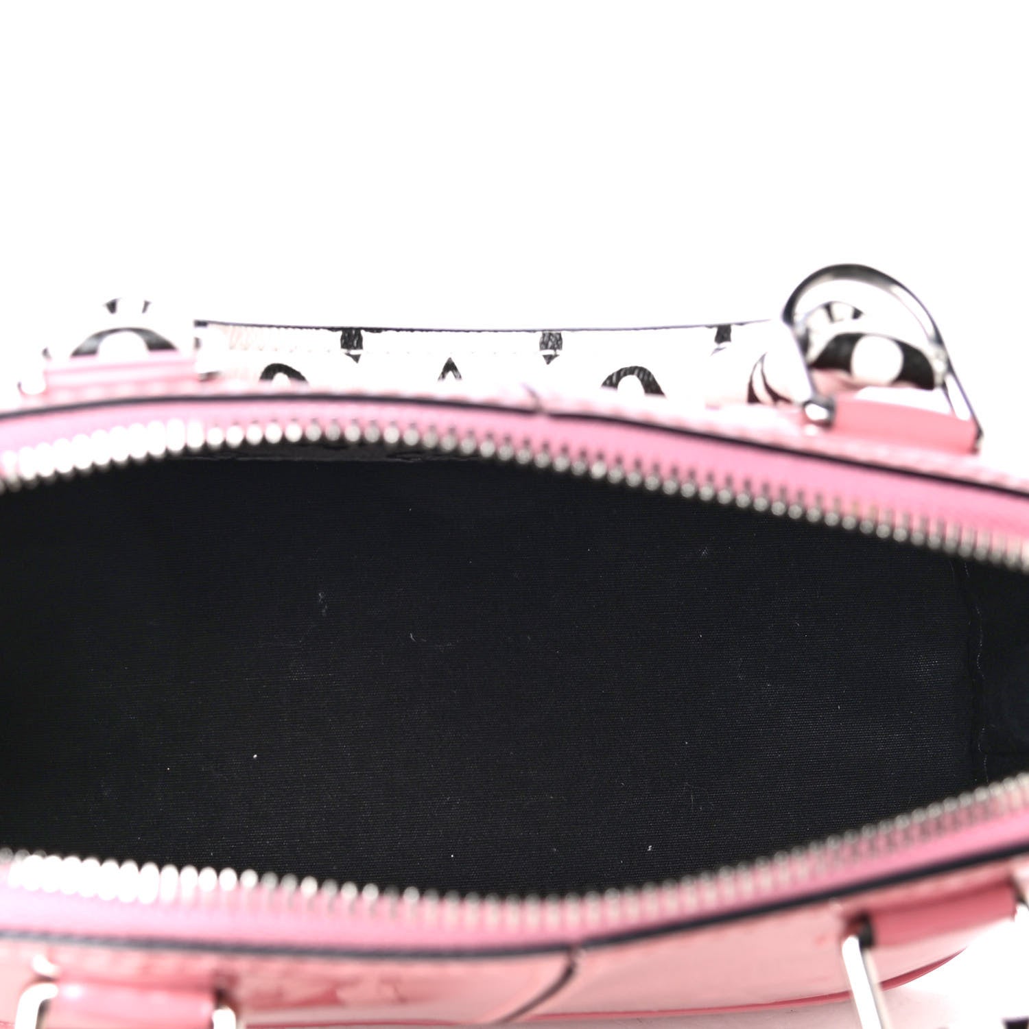 Louis Vuitton Patent Monogram Alma BB Rose Blush 4 of 4