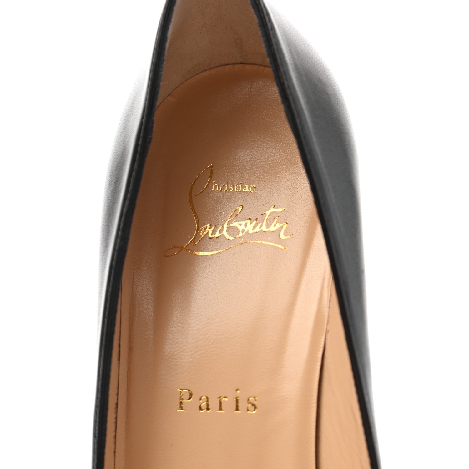 Christian Louboutin Kid Pigalle 100 Pumps 38.5 Black 7 of 11