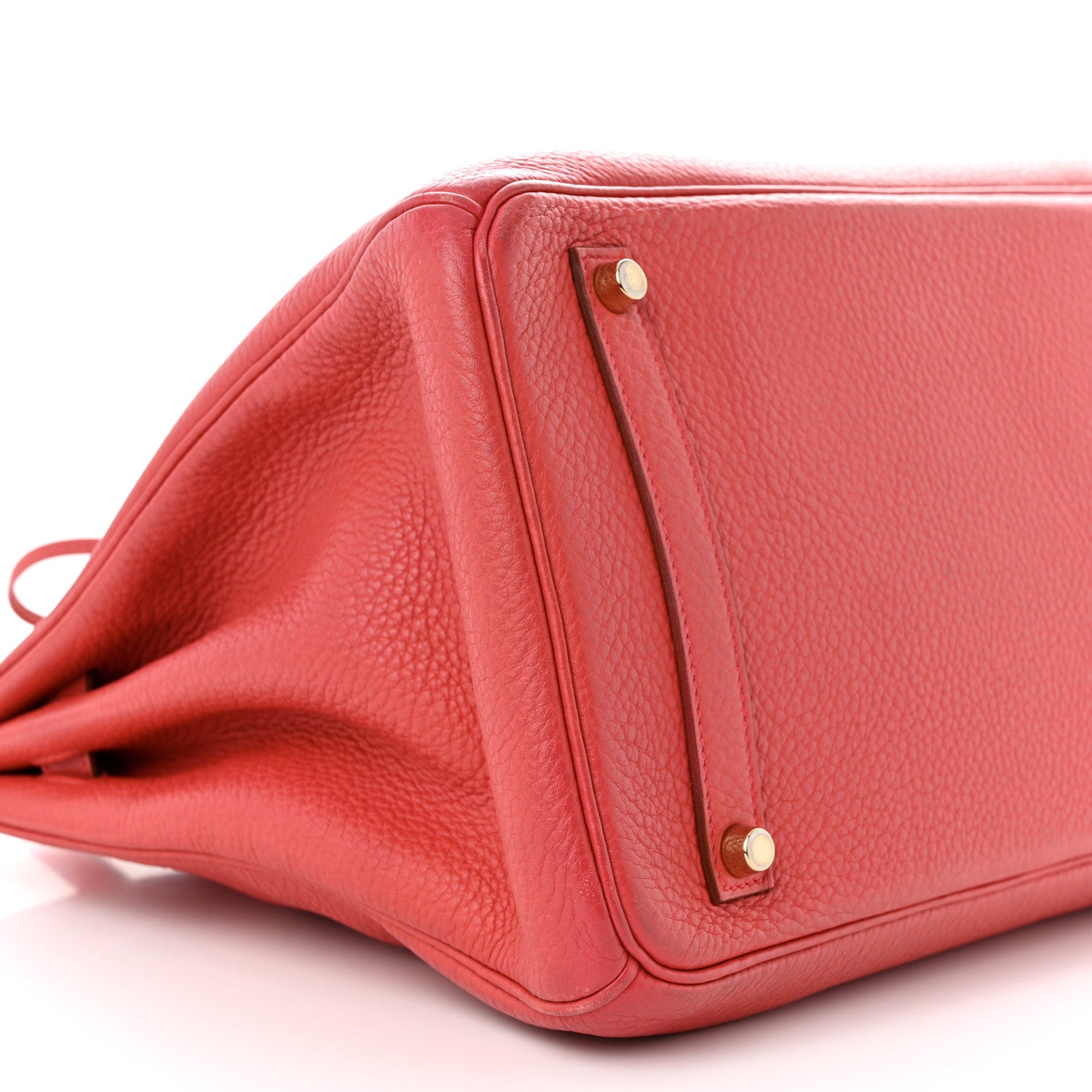 Hermes Taurillon Clemence BIRKIN 35 Bougainvillea 9 of 16