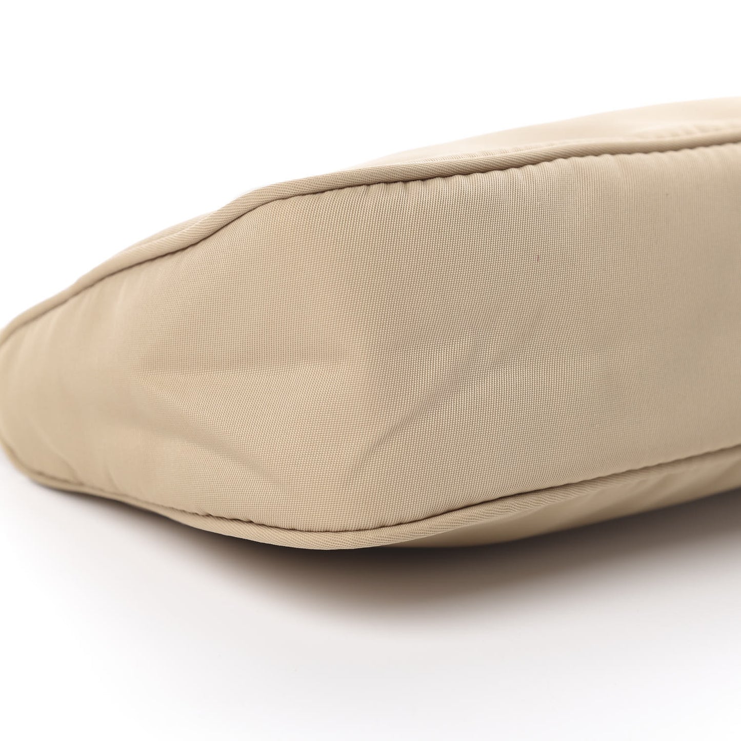Tessuto Nylon Pochette Bag Cammeo
