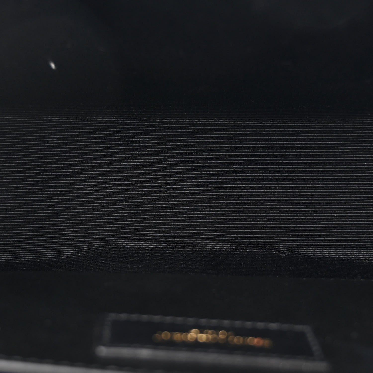 Saint Laurent Grain De Poudre Textured Mixed Matelasse Triquilt Medium Monogram Satchel Black 5 of 10