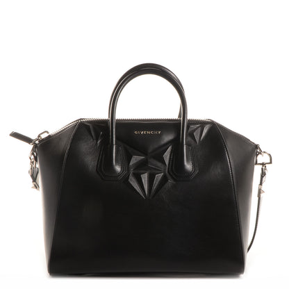Givenchy Calfskin 3D Stud Medium Antigona Black 1 of 10