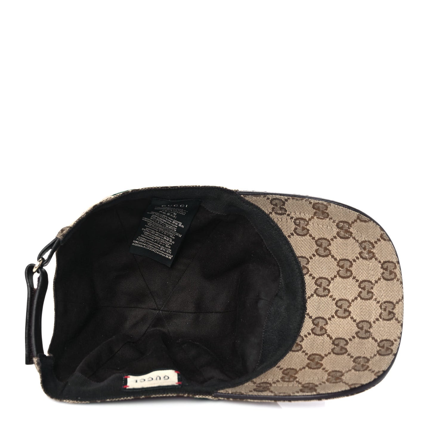 Monogram Web Baseball Hat L Beige Cocoa