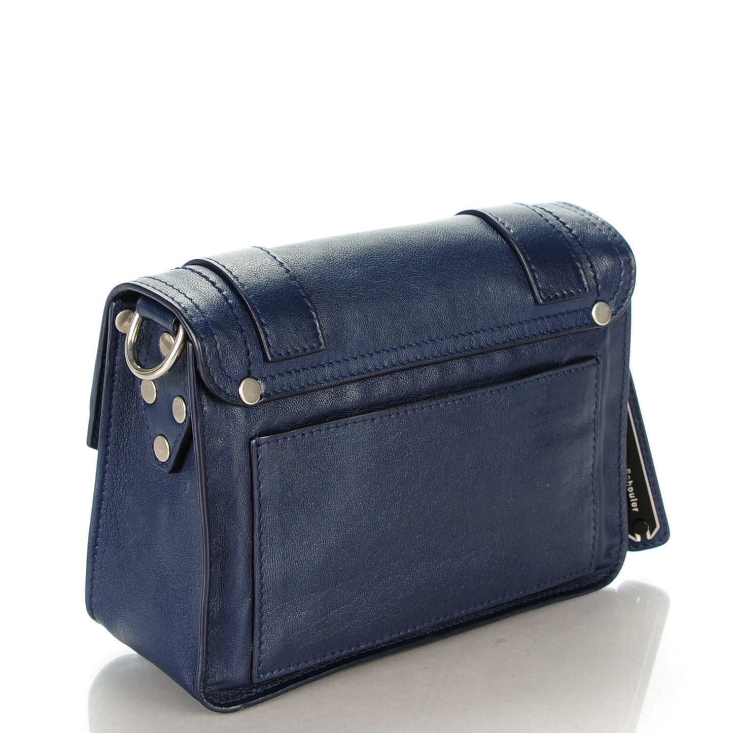 Lambskin PS1 Mini Pouch Messenger Bag Indigo