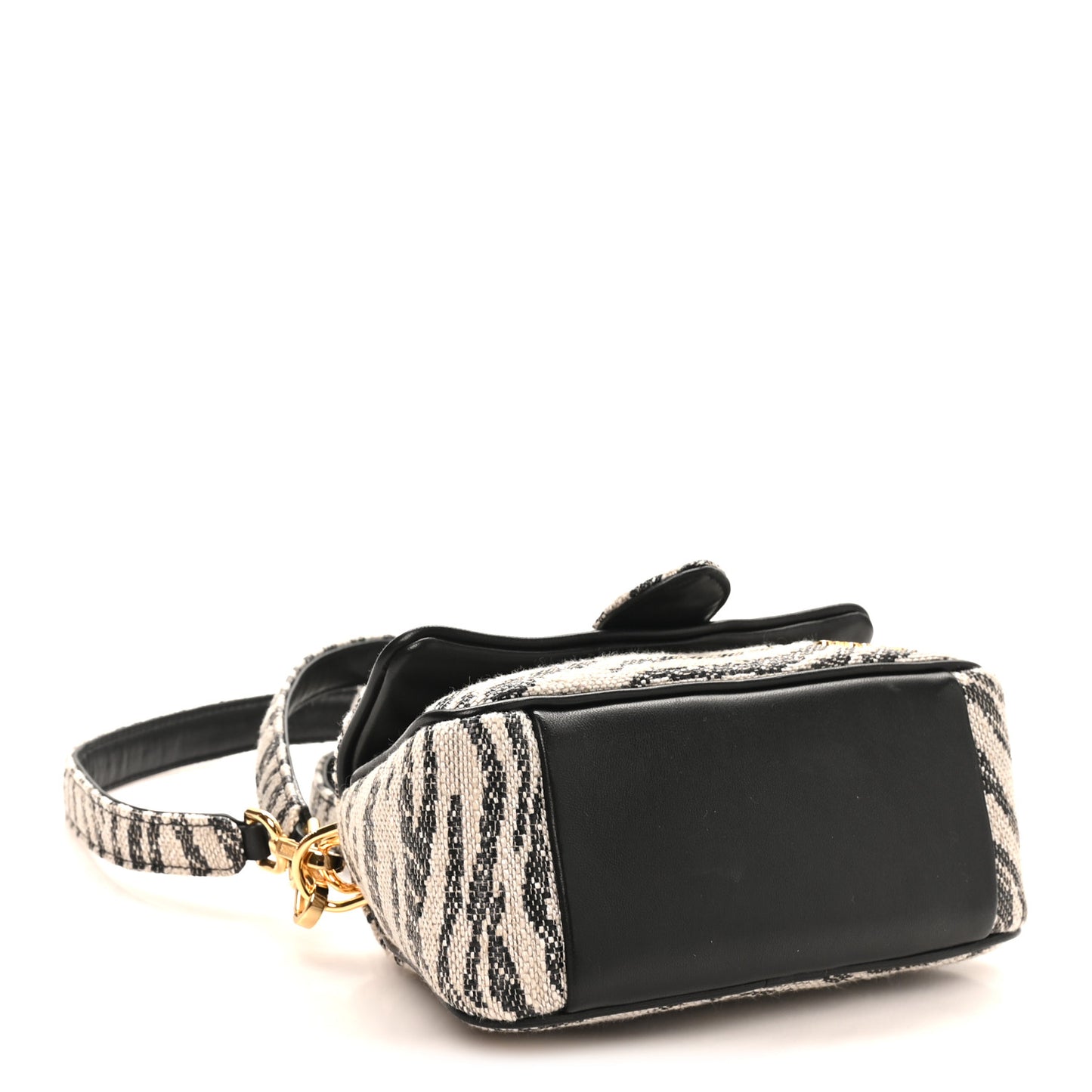 Zebra Jacquard Le Petit Bambimou Black White
