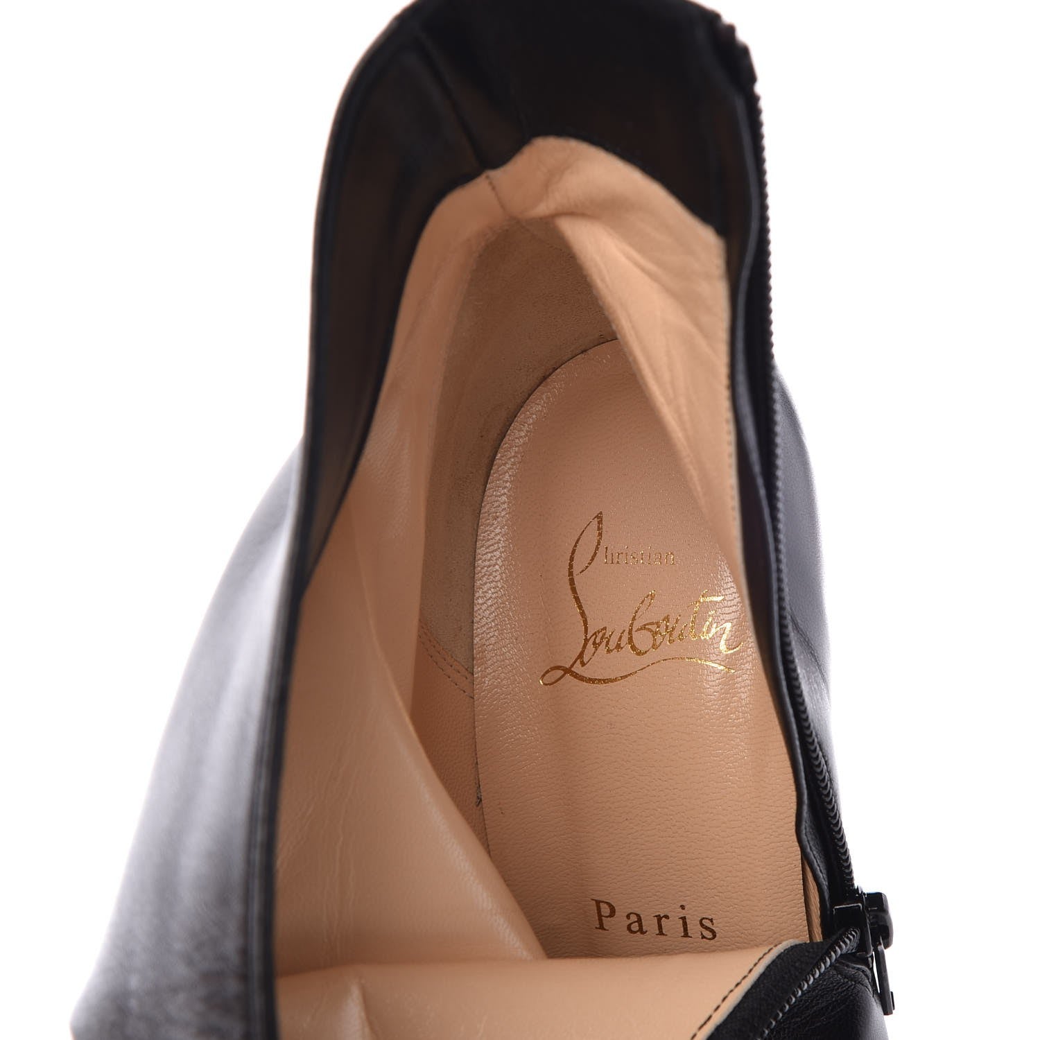 Christian Louboutin Nappa Electropump 100 Ankle Boots 37.5 Black 7 of 8