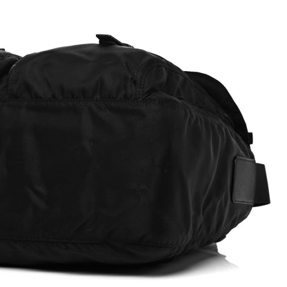 Prada Nylon Vela Messenger Bag Black 7 of 10