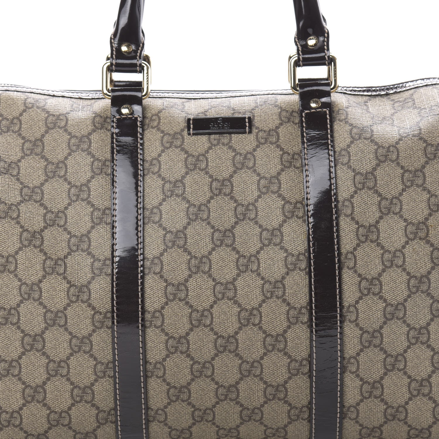 Gucci GG Plus Monogram Medium Joy Boston Dark Brown 7 of 11