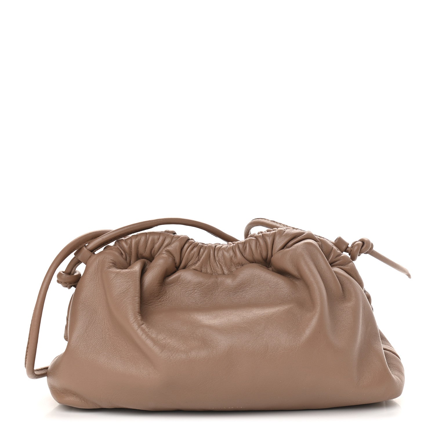 Mansur Gavriel Lambskin Cloud Mini Clutch Biscotto 1 of 8