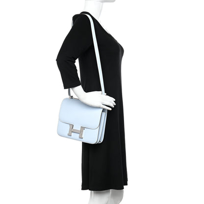 Hermes Epsom Constance 24 Bleu Brume 2 of 17