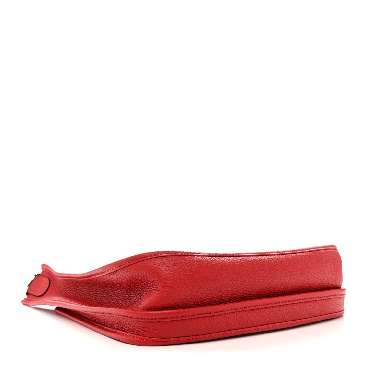 Hermes Taurillon Clemence EVELYNE III PM Rouge Casaque 4 of 14
