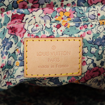 Louis Vuitton Denim Patchwork Posty Messenger Bag Gris 6 of 7
