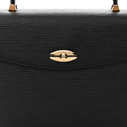 Louis Vuitton Epi Malesherbes Black 8 of 13