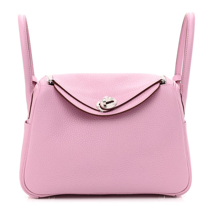 Hermes Taurillon Clemence Lindy 26 Mauve Sylvestre 1 of 11