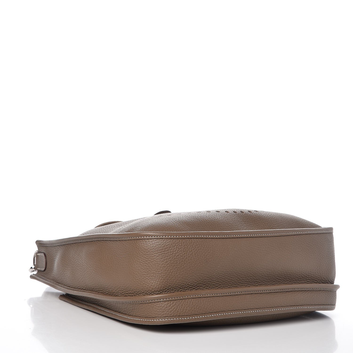 Hermes Taurillon Clemence Evelyne III GM Etoupe 5 of 9