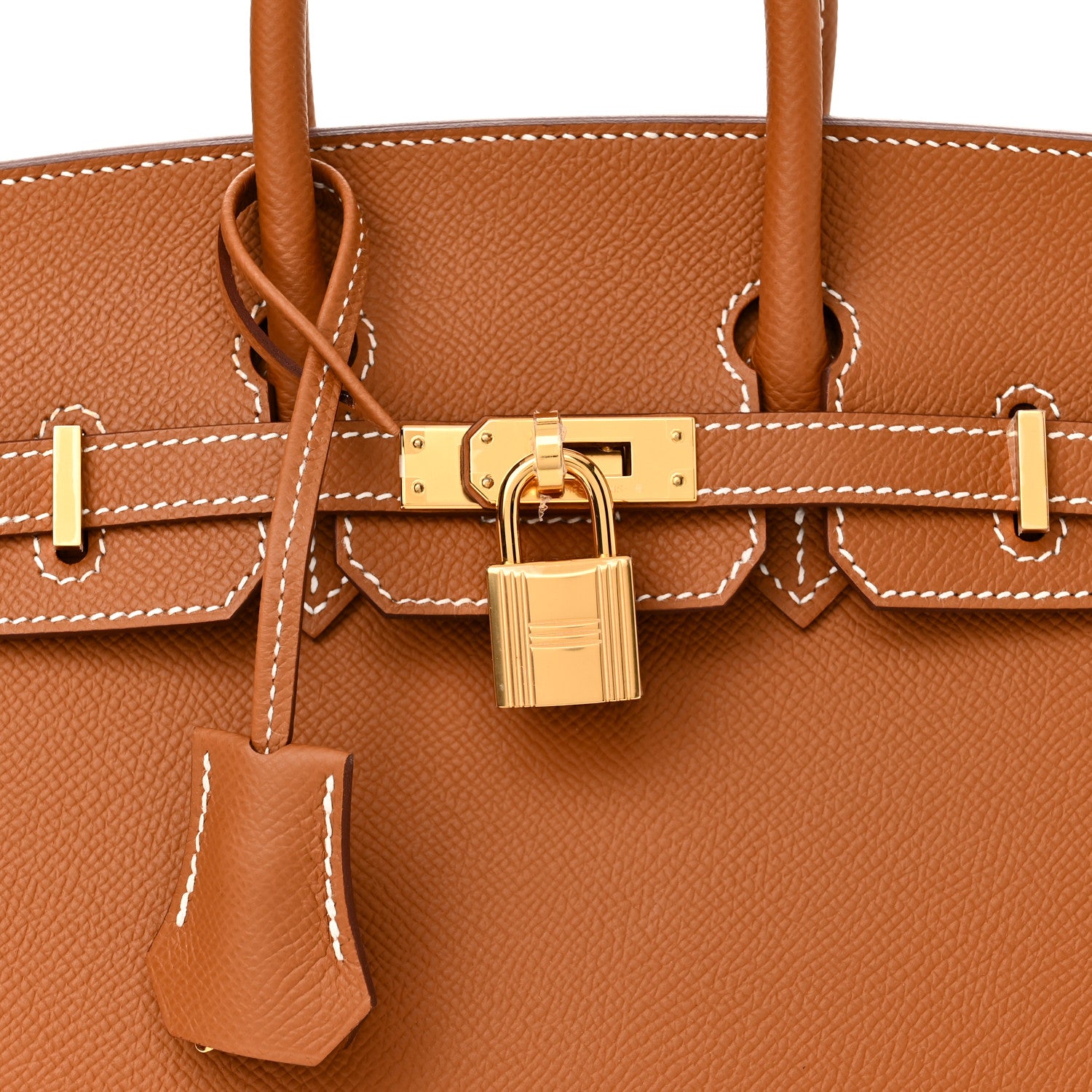 Hermes Epsom Birkin Sellier 25 Gold 8 of 10