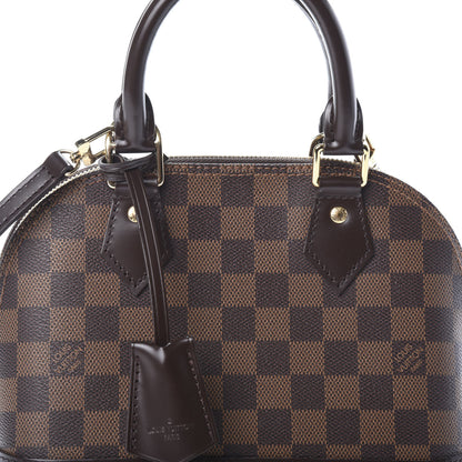 Louis Vuitton Damier Ebene Alma BB 6 of 9