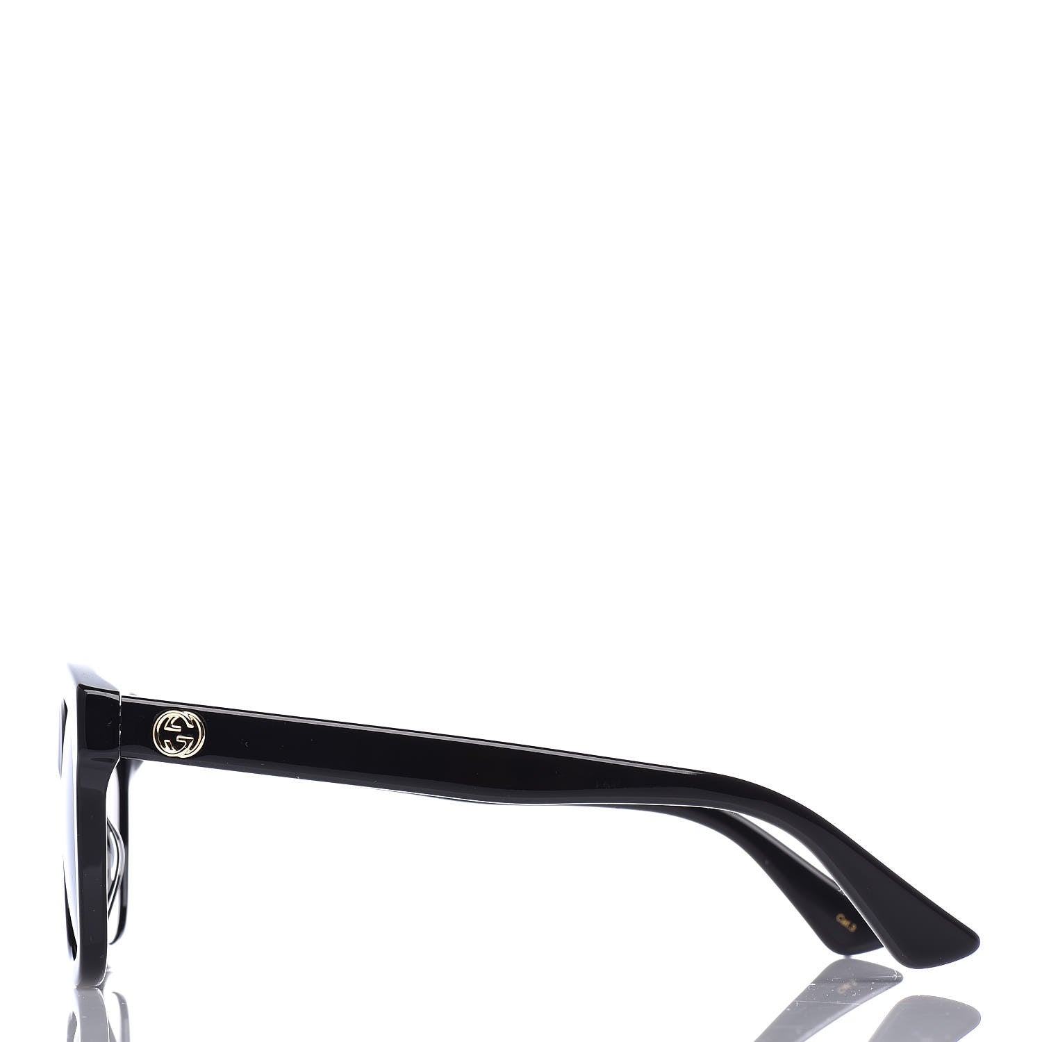 Gucci Square Frame Sunglasses GG0326S Black 3 of 7