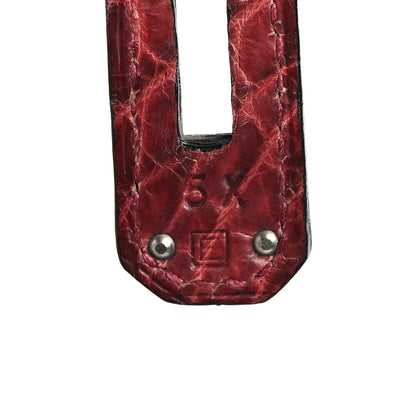 Hermes Matte Niloticus Crocodile Birkin 30 Rouge H 7 of 10