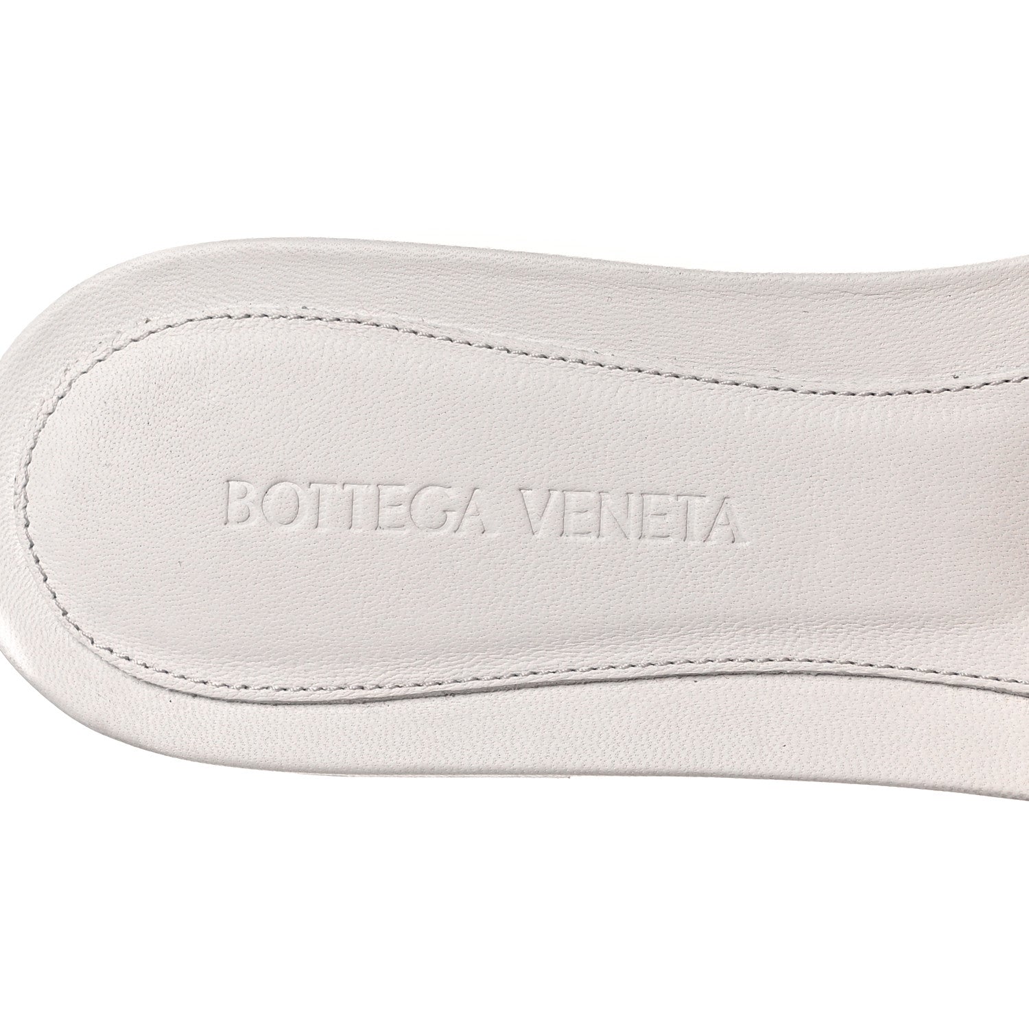Bottega Veneta Nappa Matelasse Padded Flat Sandals 40 Optic White 7 of 8