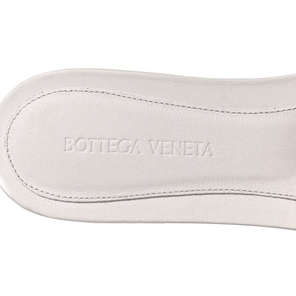 Bottega Veneta Nappa Matelasse Padded Flat Sandals 40 Optic White 7 of 8