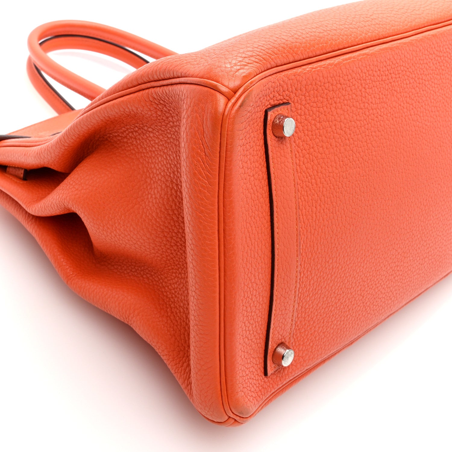 Hermes Togo Birkin 35 Orange 9 of 10