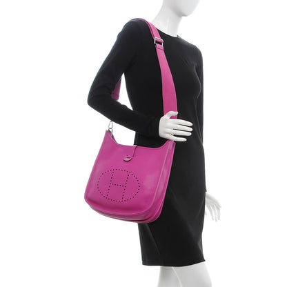 Hermes Taurillon Clemence Evelyne III PM Magnolia 2 of 16
