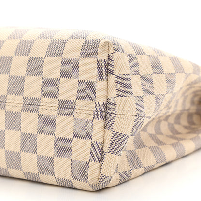 Louis Vuitton Damier Azur Graceful PM Rose Ballerine 9 of 9