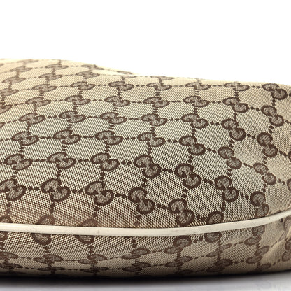 Gucci Monogram Large Wave Hobo Off White 9 of 14