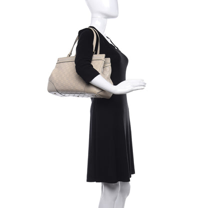 Gucci Guccissima Medium Mayfair Tote Off White 2 of 10