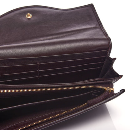Gucci Guccissima Sukey Continental Wallet Purple 6 of 12